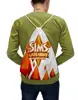 Заказать рюкзак в Москве. Рюкзак-мешок с полной запечаткой The Sims 3  от THE_NISE  - готовые дизайны и нанесение принтов.