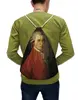 Заказать рюкзак в Москве. Рюкзак-мешок с полной запечаткой Портрет Вольфганга Амадея Моцарта (кисти Крафт) от trend - готовые дизайны и нанесение принтов.