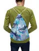 Заказать рюкзак в Москве. Рюкзак-мешок с полной запечаткой Дельфины от THE_NISE  - готовые дизайны и нанесение принтов.