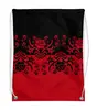 Заказать рюкзак в Москве. Рюкзак-мешок с полной запечаткой Красно-черный от valezar - готовые дизайны и нанесение принтов.