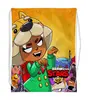Заказать рюкзак в Москве. Рюкзак-мешок с полной запечаткой BRAWL STARS NITA от geekbox - готовые дизайны и нанесение принтов.