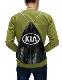 Заказать рюкзак в Москве. Рюкзак-мешок с полной запечаткой Авто KIA от THE_NISE  - готовые дизайны и нанесение принтов.