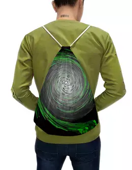 Заказать рюкзак в Москве. Рюкзак-мешок с полной запечаткой Спиральная галактика от Alexey Evsyunin - готовые дизайны и нанесение принтов.