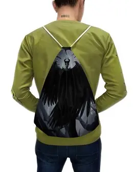 Заказать рюкзак в Москве. Рюкзак-мешок с полной запечаткой Малефисента от skynatural - готовые дизайны и нанесение принтов.