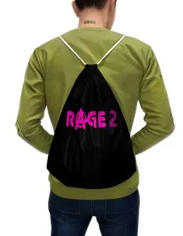 Заказать рюкзак в Москве. Рюкзак-мешок с полной запечаткой  Rage 2 от THE_NISE  - готовые дизайны и нанесение принтов.