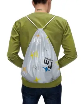 Заказать рюкзак в Москве. Рюкзак-мешок с полной запечаткой Субару  от Елена Орешич - готовые дизайны и нанесение принтов.