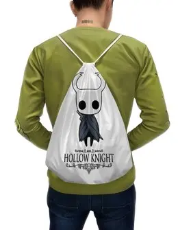 Заказать рюкзак в Москве. Рюкзак-мешок с полной запечаткой Hollow Knight от geekbox - готовые дизайны и нанесение принтов.