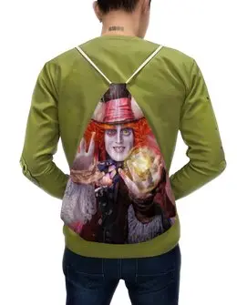 Заказать рюкзак в Москве. Рюкзак-мешок с полной запечаткой Безумный Шляпник от skynatural - готовые дизайны и нанесение принтов.