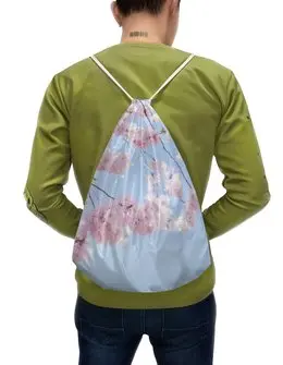 Заказать рюкзак в Москве. Рюкзак-мешок с полной запечаткой Весна от THE_NISE  - готовые дизайны и нанесение принтов.