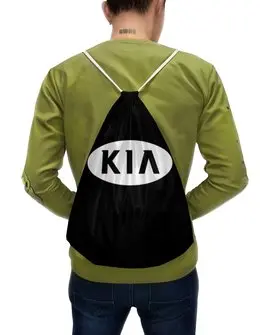 Заказать рюкзак в Москве. Рюкзак-мешок с полной запечаткой KIA   от DESIGNER   - готовые дизайны и нанесение принтов.