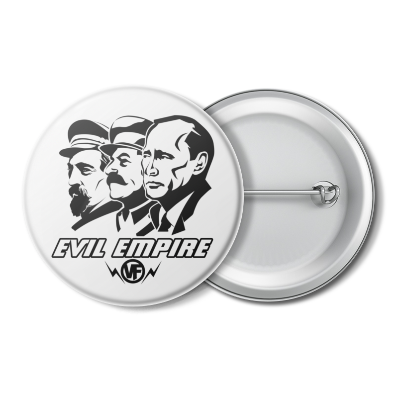 Printio Значок Evil empire printio спортивная футболка 3d evil empire