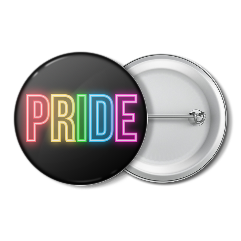 Printio Значок Pride/прайд неон printio женские трусы слипы pride прайд