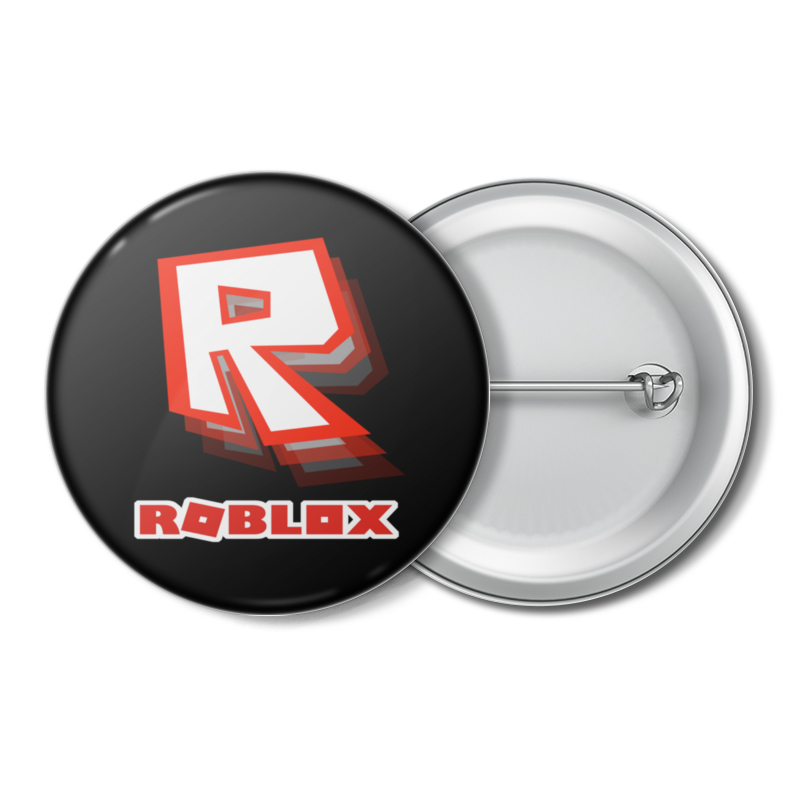 Printio Значок Roblox | роблокс рюкзак c героями роблокс roblox