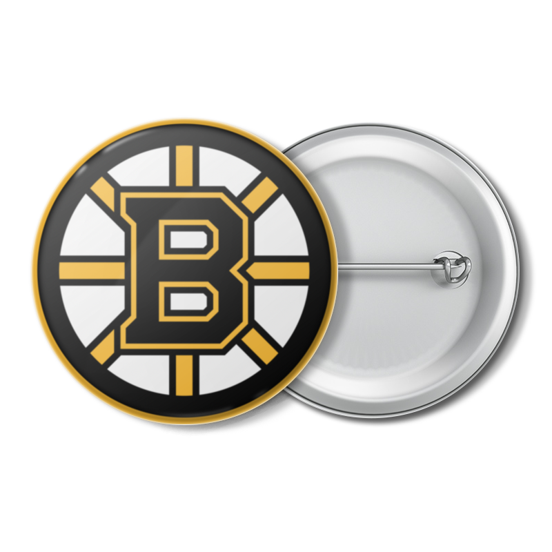 Printio Значок Boston bruins printio 3d кружка boston bruins