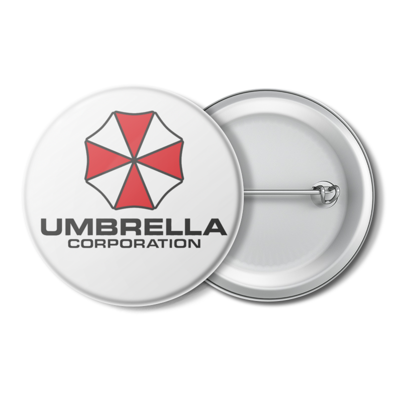 Printio Значок Mood корпорация амбрелла / umbrella corporation!