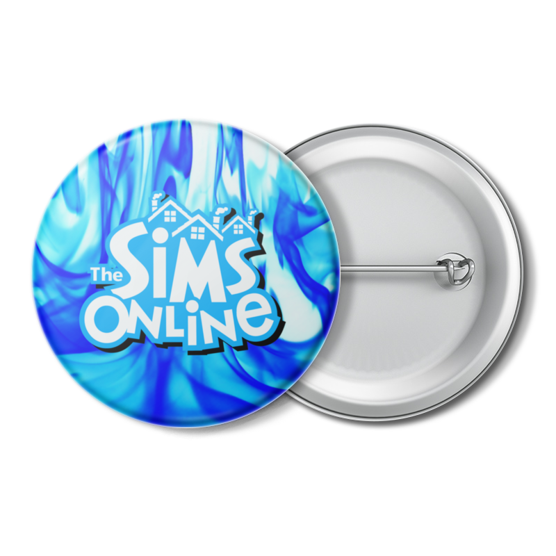 Printio Значок Sims online