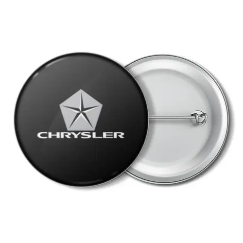 Заказать значки в Москве. Значок Chrysler от DESIGNER   - готовые дизайны и нанесение принтов.