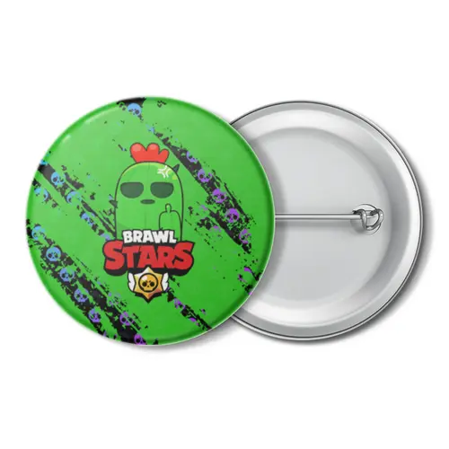 Заказать значки в Москве. Значок Brawl Stars  от weeert - готовые дизайны и нанесение принтов.