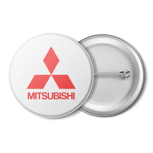 Заказать значки в Москве. Значок MITSUBISHI от DESIGNER   - готовые дизайны и нанесение принтов.