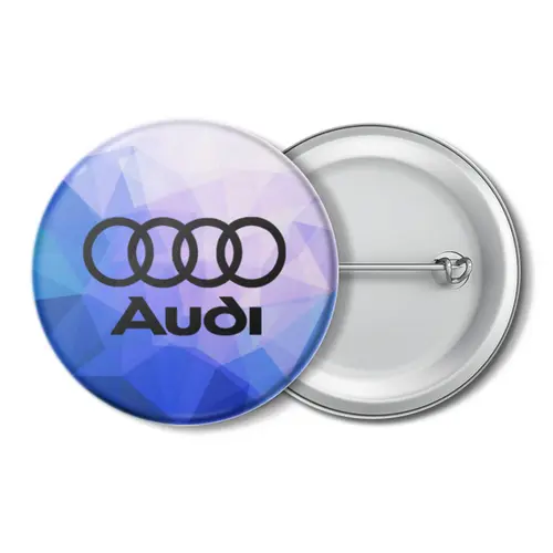 Заказать значки в Москве. Значок  Авто Audi от THE_NISE  - готовые дизайны и нанесение принтов.