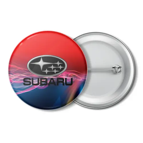Заказать значки в Москве. Значок Subaru от THE_NISE  - готовые дизайны и нанесение принтов.