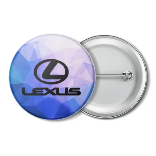 Заказать значки в Москве. Значок Lexus от THE_NISE  - готовые дизайны и нанесение принтов.