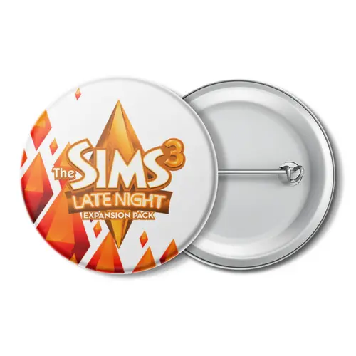 Заказать значки в Москве. Значок The Sims 3  от THE_NISE  - готовые дизайны и нанесение принтов.