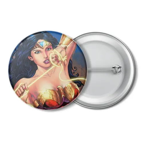 Заказать значки в Москве. Значок Чудо-женщина / Wonder Woman от Jimmy Flash - готовые дизайны и нанесение принтов.