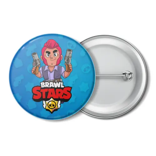 Заказать значки в Москве. Значок BRAWL STARS COLT от geekbox - готовые дизайны и нанесение принтов.