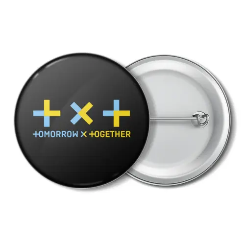 Заказать значки в Москве. Значок TXT / Tomorrow X Together  от geekbox - готовые дизайны и нанесение принтов.