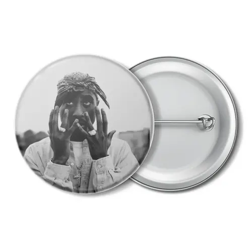 Заказать значки в Москве. Значок Значок 2PAC от feklin511@gmail.com - готовые дизайны и нанесение принтов.
