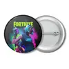 Заказать значки в Москве. Значок FORTNITE от geekbox - готовые дизайны и нанесение принтов.
