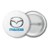 Заказать значки в Москве. Значок MAZDA от DESIGNER   - готовые дизайны и нанесение принтов.