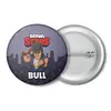 Заказать значки в Москве. Значок BRAWL STARS BULL от geekbox - готовые дизайны и нанесение принтов.