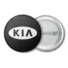 Заказать значки в Москве. Значок KIA   от DESIGNER   - готовые дизайны и нанесение принтов.