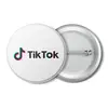 Заказать значки в Москве. Значок TikTok  от DESIGNER   - готовые дизайны и нанесение принтов.