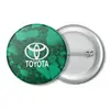 Заказать значки в Москве. Значок Toyota от THE_NISE  - готовые дизайны и нанесение принтов.