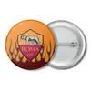 Заказать значки в Москве. Значок FC Roma от THE_NISE  - готовые дизайны и нанесение принтов.