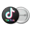 Заказать значки в Москве. Значок TIK TOK (Tik Tok video) от vista12761@rambler.ru - готовые дизайны и нанесение принтов.