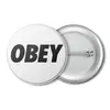 Заказать значки в Москве. Значок OBEY  от DESIGNER   - готовые дизайны и нанесение принтов.