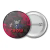 Заказать значки в Москве. Значок Brawl Stars Crow от weeert - готовые дизайны и нанесение принтов.