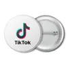 Заказать значки в Москве. Значок TikTok  от DESIGNER   - готовые дизайны и нанесение принтов.