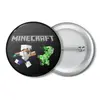 Заказать значки в Москве. Значок MINECRAFT от weeert - готовые дизайны и нанесение принтов.