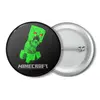 Заказать значки в Москве. Значок MINECRAFT CREEPER от weeert - готовые дизайны и нанесение принтов.