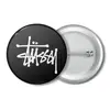 Заказать значки в Москве. Значок Stussy от DESIGNER   - готовые дизайны и нанесение принтов.