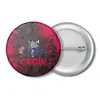 Заказать значки в Москве. Значок Brawl Stars Crow от weeert - готовые дизайны и нанесение принтов.
