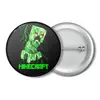 Заказать значки в Москве. Значок MINECRAFT CREEPER от weeert - готовые дизайны и нанесение принтов.