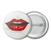 Заказать значки в Москве. Значок Губы Lips от Apfelbaum - готовые дизайны и нанесение принтов.