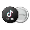 Заказать значки в Москве. Значок TikTok  от DESIGNER   - готовые дизайны и нанесение принтов.