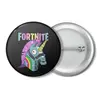 Заказать значки в Москве. Значок FORTNITE от geekbox - готовые дизайны и нанесение принтов.
